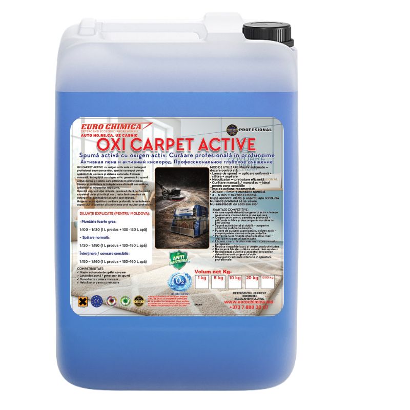 Detergent Covoare Profesional OXI Carpet Active Oxigen Activ